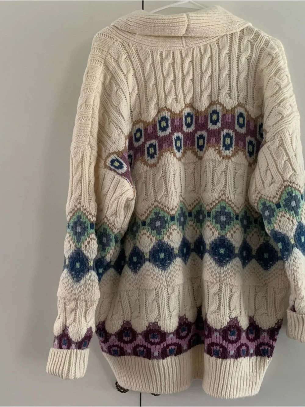 Lucky Brand Heavy Knit Cardigan - Picture 7 of 10